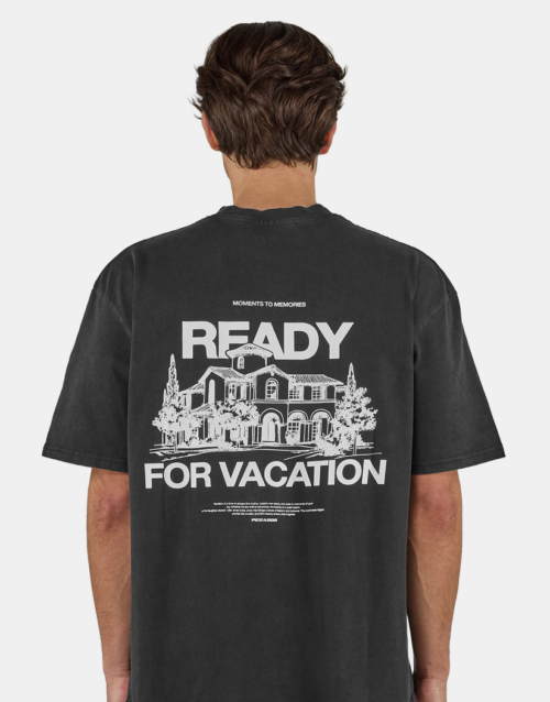 Bovec Oversized Tee - Vintage Black