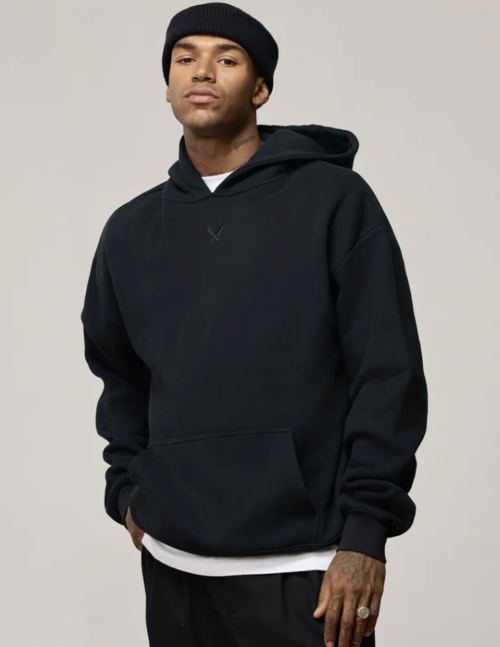 Cozy Oversized Hoodie - black