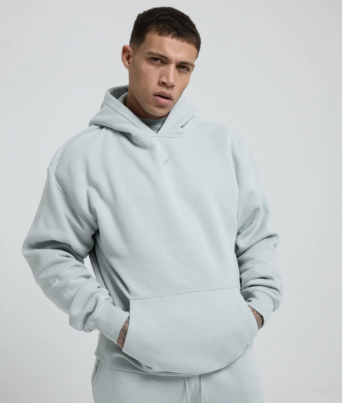 Cozy Oversized Hoodie - Puritan Gray