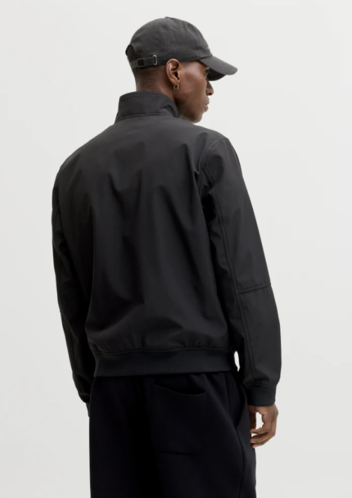 JJEPARKER SOFTSHELL BOMBER SN - Black