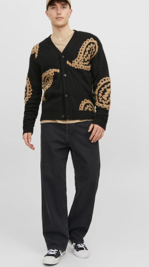 JJIALEX JJORIGINAL SBD 306 NOOS - Black Denim