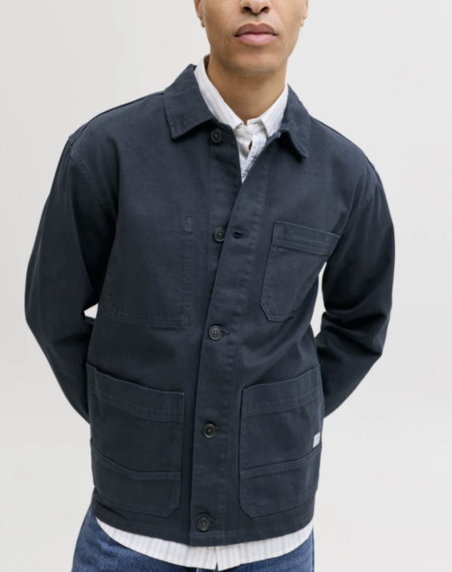 JPRBLUDERRY WORKER L/S OVERSHIRT - Sky Captain