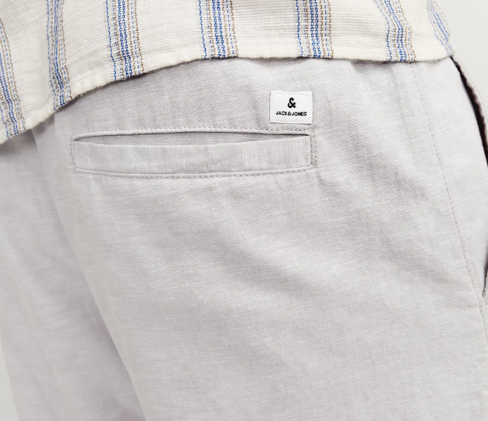 JPSTKANE SUMMER LNEN BLEND JOGGER S Crockery - Crockery/MELANGE – Bild 2