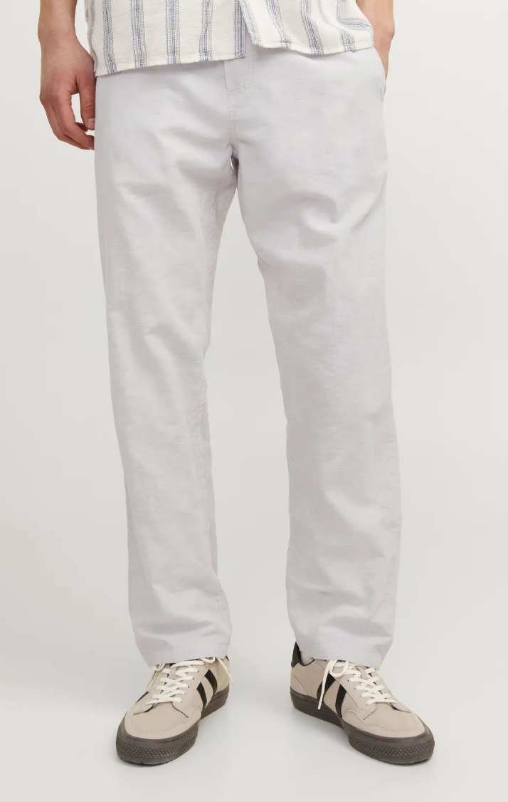 JPSTKANE SUMMER LNEN BLEND JOGGER S Crockery - Crockery/MELANGE – Bild 3