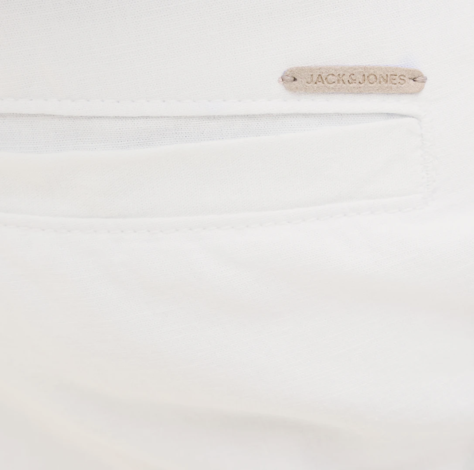 JPSTKANE SUMMER LNEN BLEND JOGGER S White – Bild 2