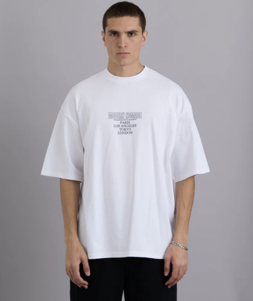Modern Normade Boxy T-shirt - white