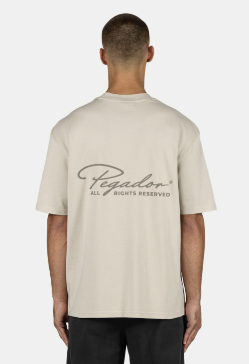 Pike Oversize Tee washed - Cozy Beige