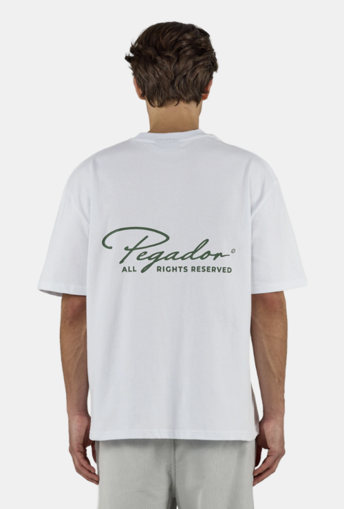 Pike Oversized Tee - White