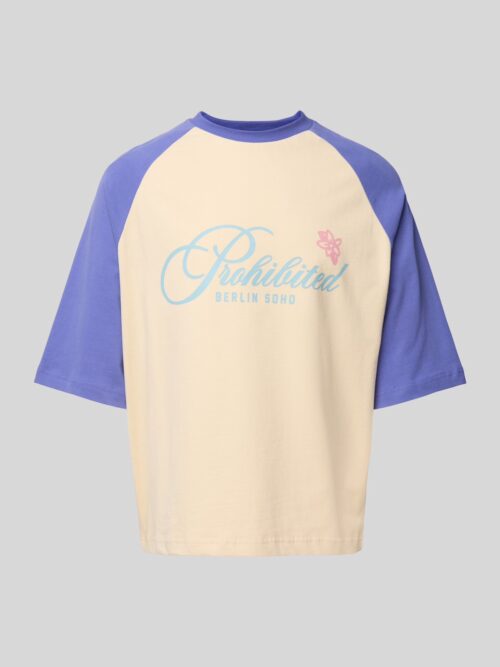 Rosi Raglan Tee Vintage Blue