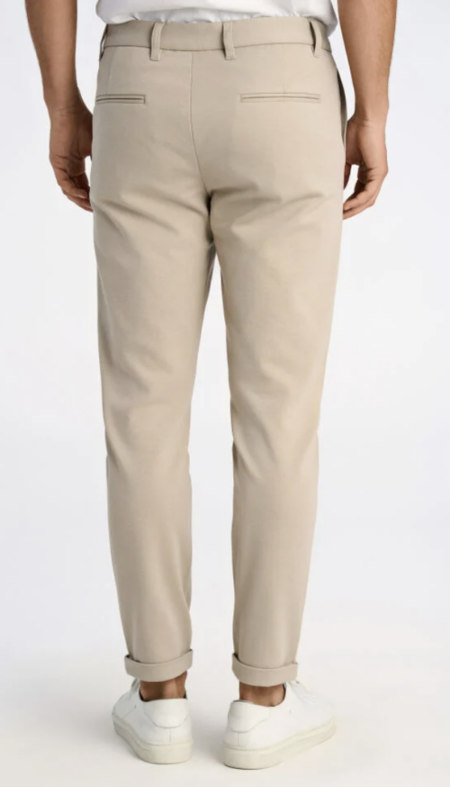 Superflex Knitted Cropped Pants LT STONE