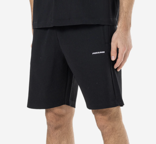 Troy Plissee Shorts Black