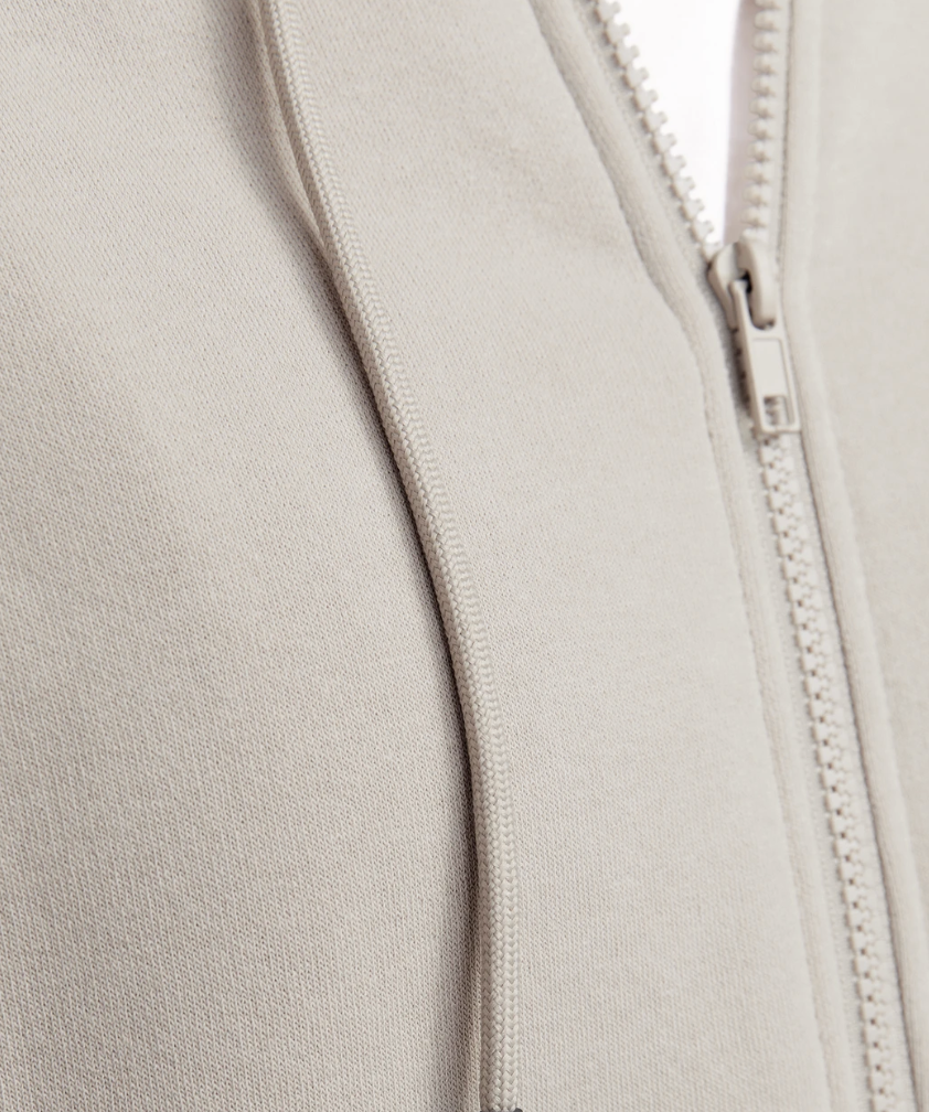 JJEBRADLEY SWEAT ZIP HOOD NOOS - Moonbeam – Bild 2