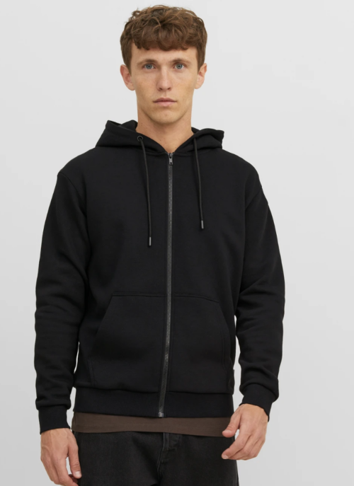 JJEBRADLEY SWEAT ZIP HOOD NOOS Black