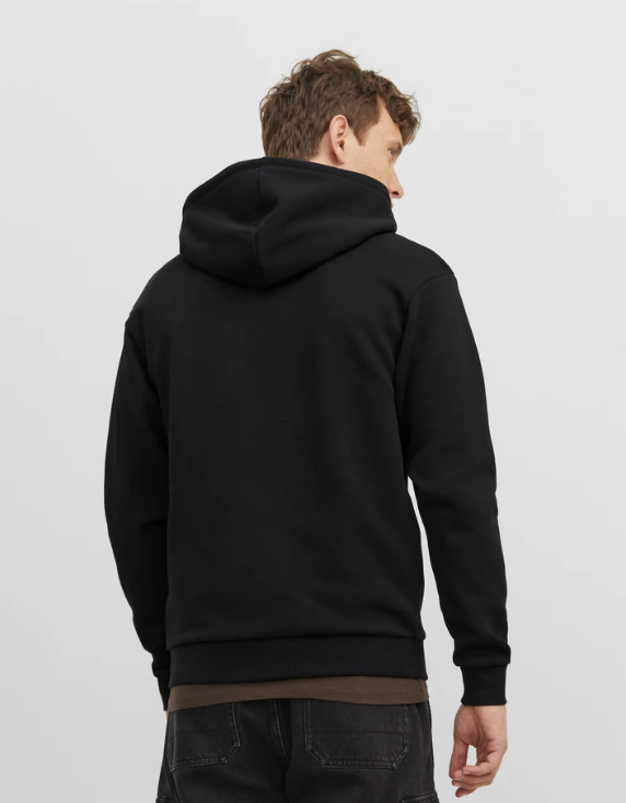 JJEBRADLEY SWEAT ZIP HOOD NOOS Black – Bild 3