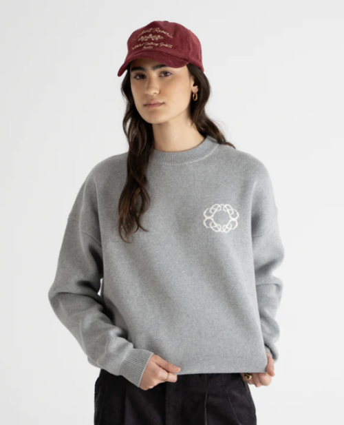 Legacy Knit Sweater Grey