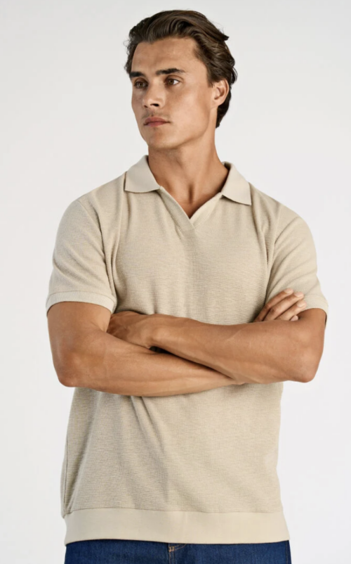 Open Collar Structure rib Stone