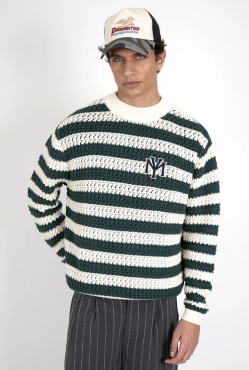 Preseason Knit Sweater Green