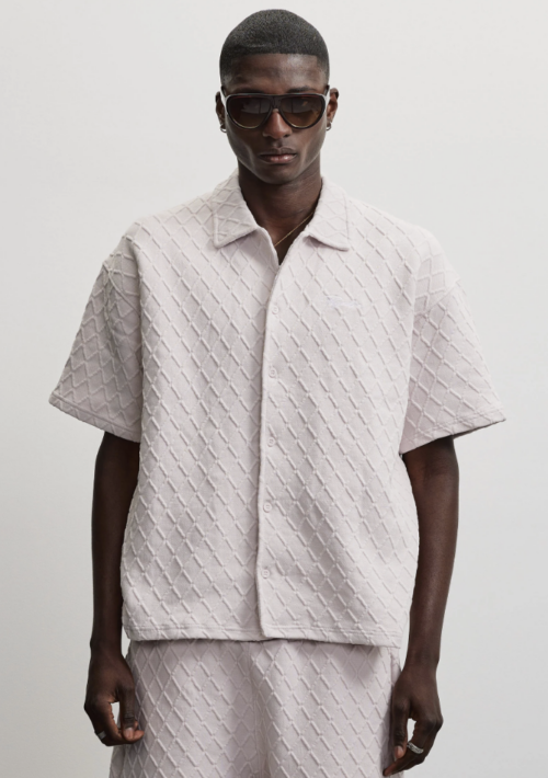 Jovren Structured Shirt Light Lilac
