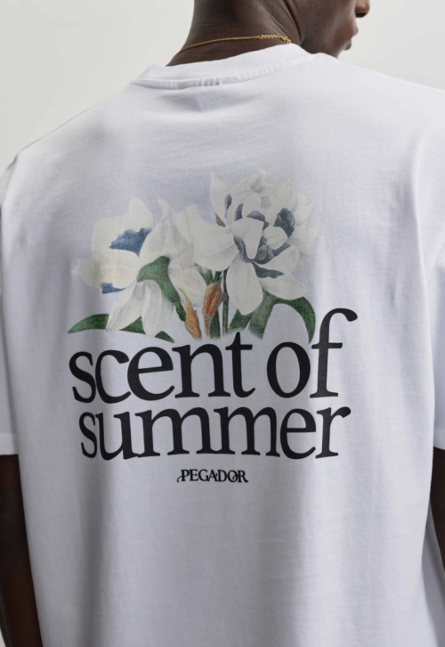 Miles Oversized Tee White