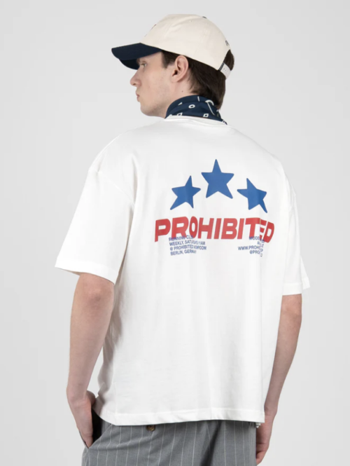 Running Club Tee Off White