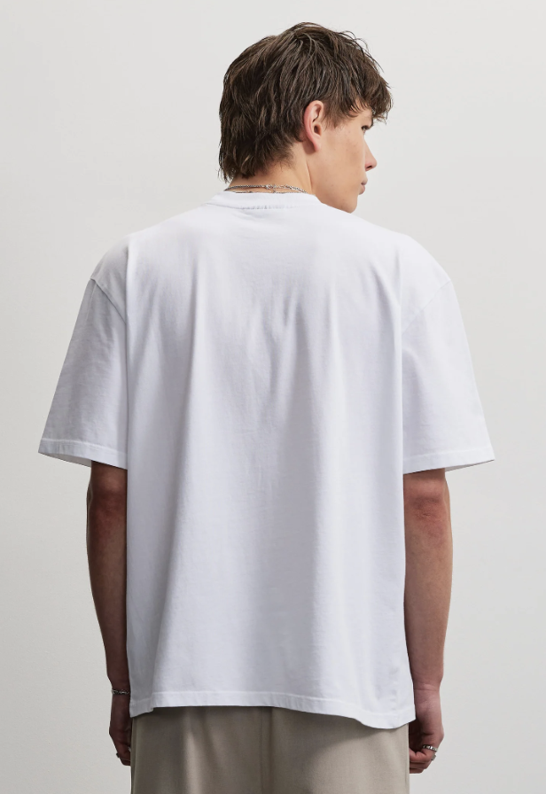 Sanji Oversized Tee White – Bild 3