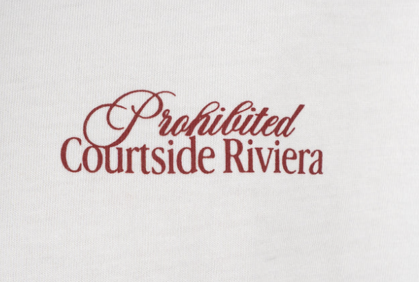 Courtside Riviera Tee Off White – Bild 2