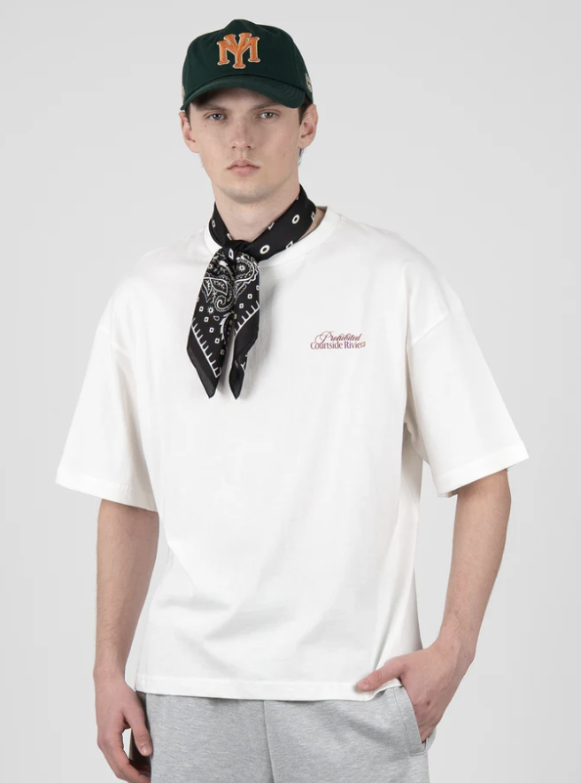 Courtside Riviera Tee Off White – Bild 3