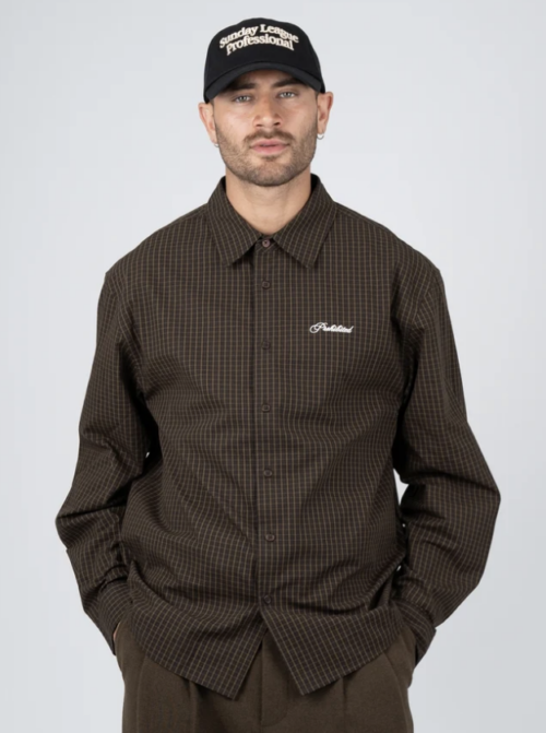 Revoke Dress Shirt | Brown