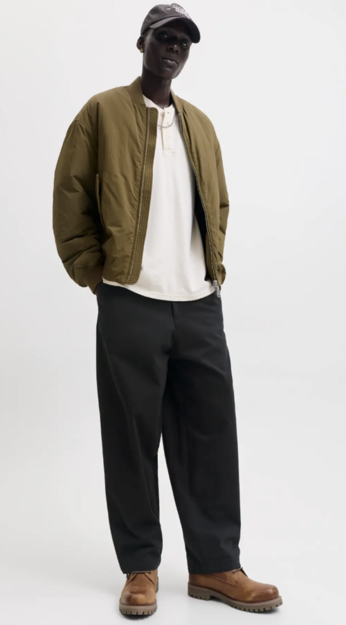 JPSTEVAN ELVARO JOGGER BLACK