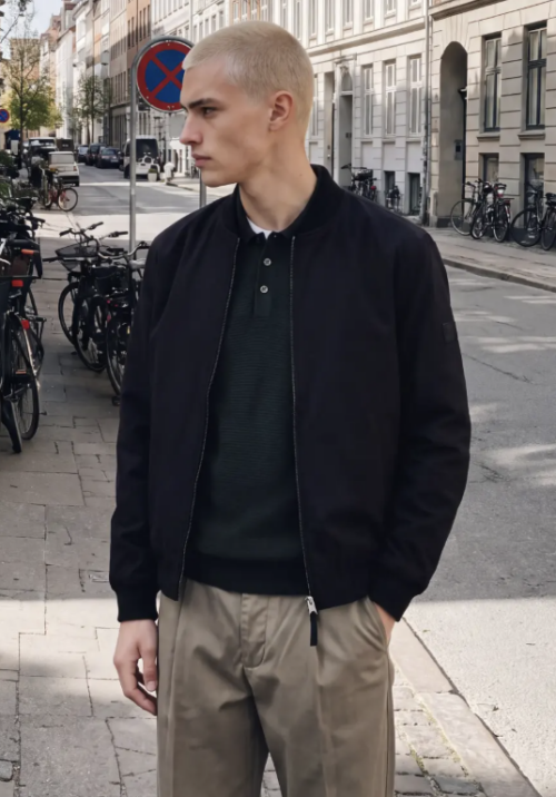 JPRBLAJOSH BOMBER JKT BLACK