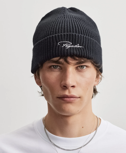 Signar Heavy Knit Beanie BLACK