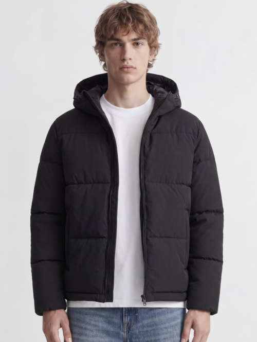 JJGALAXY PUFFER JACKET BLACK