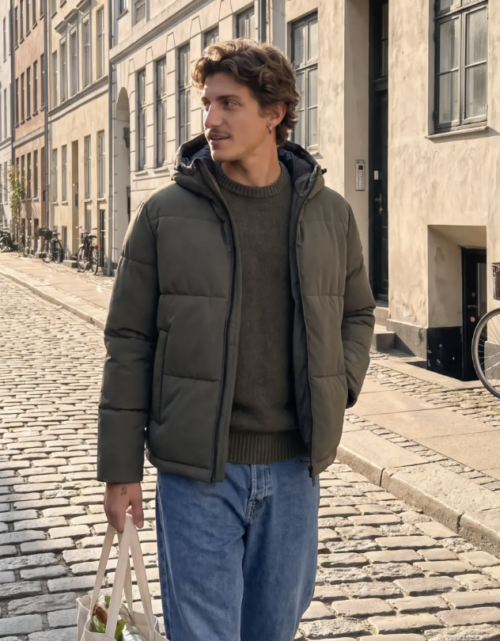 JJGALAXY PUFFER JACKET ROSIN