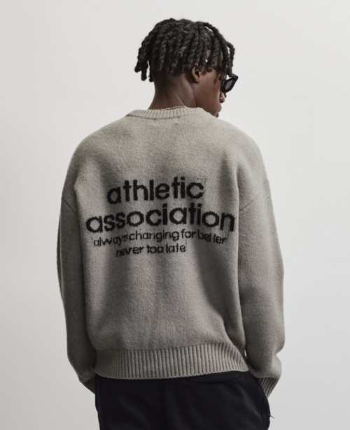 Luka Oversized Knit Sweater Grey