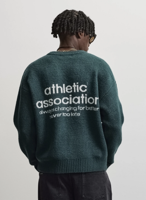 Luka Oversized Knit Sweater Dark Teal