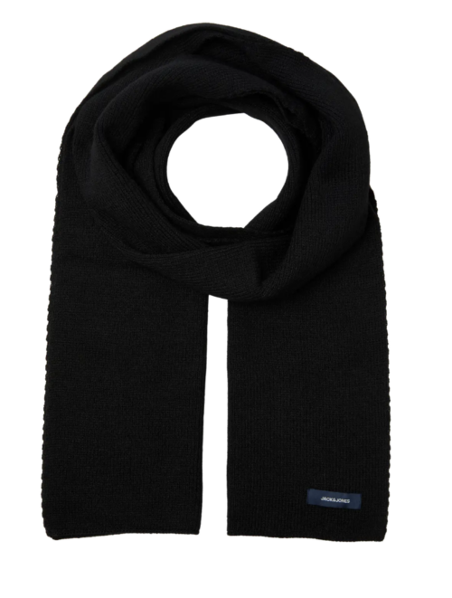 JACDNA KNIT SCARF BLACK