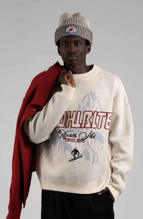 Downhill Knit Sweater | Off-White