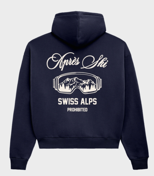 Après Ski Hoodie | Deep Blue