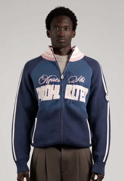 Mountain Knit Jacket | Dark Blue