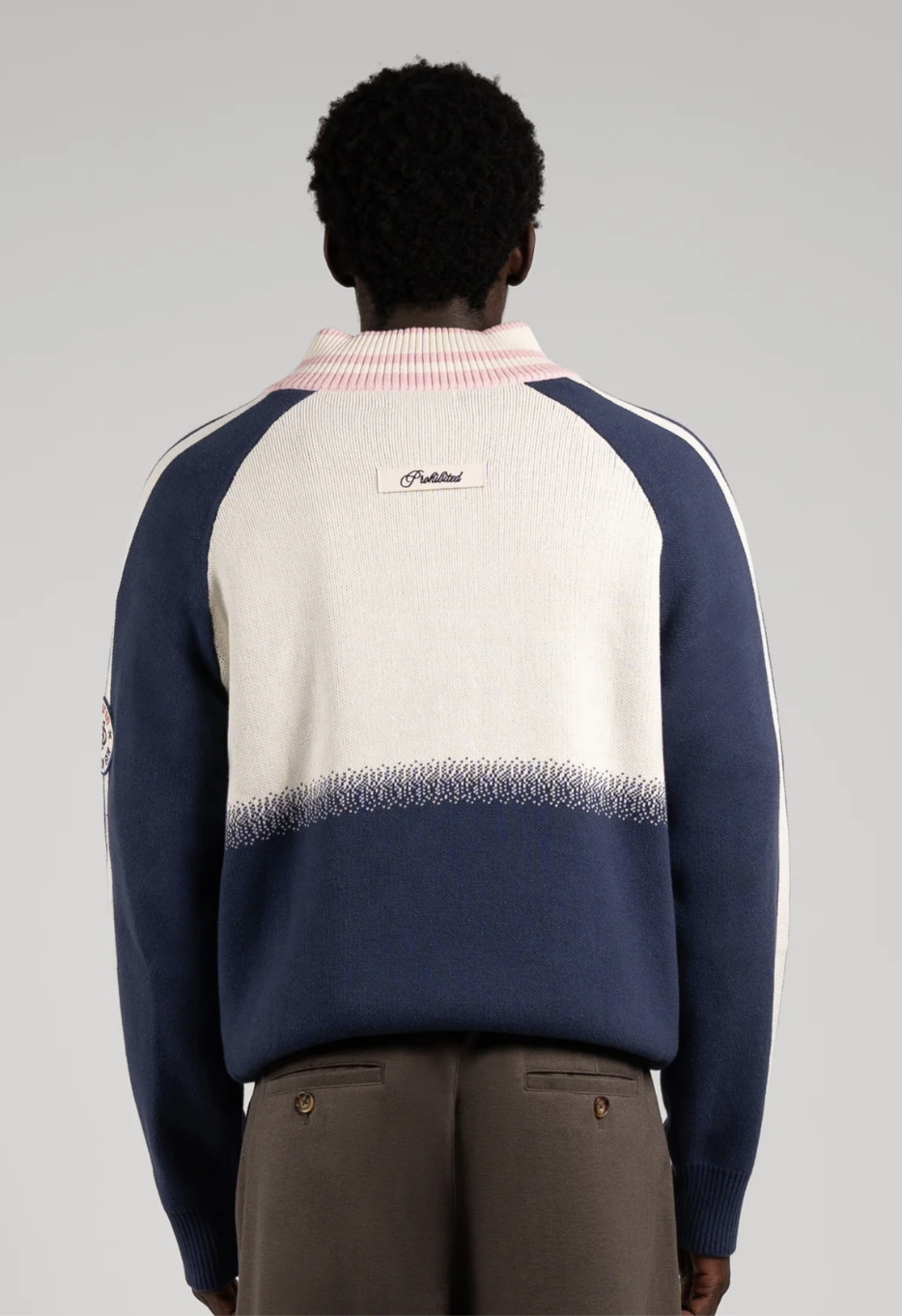 Mountain Knit Jacket | Dark Blue – Bild 2